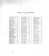 Index to Illustrations, Fayette County 1915